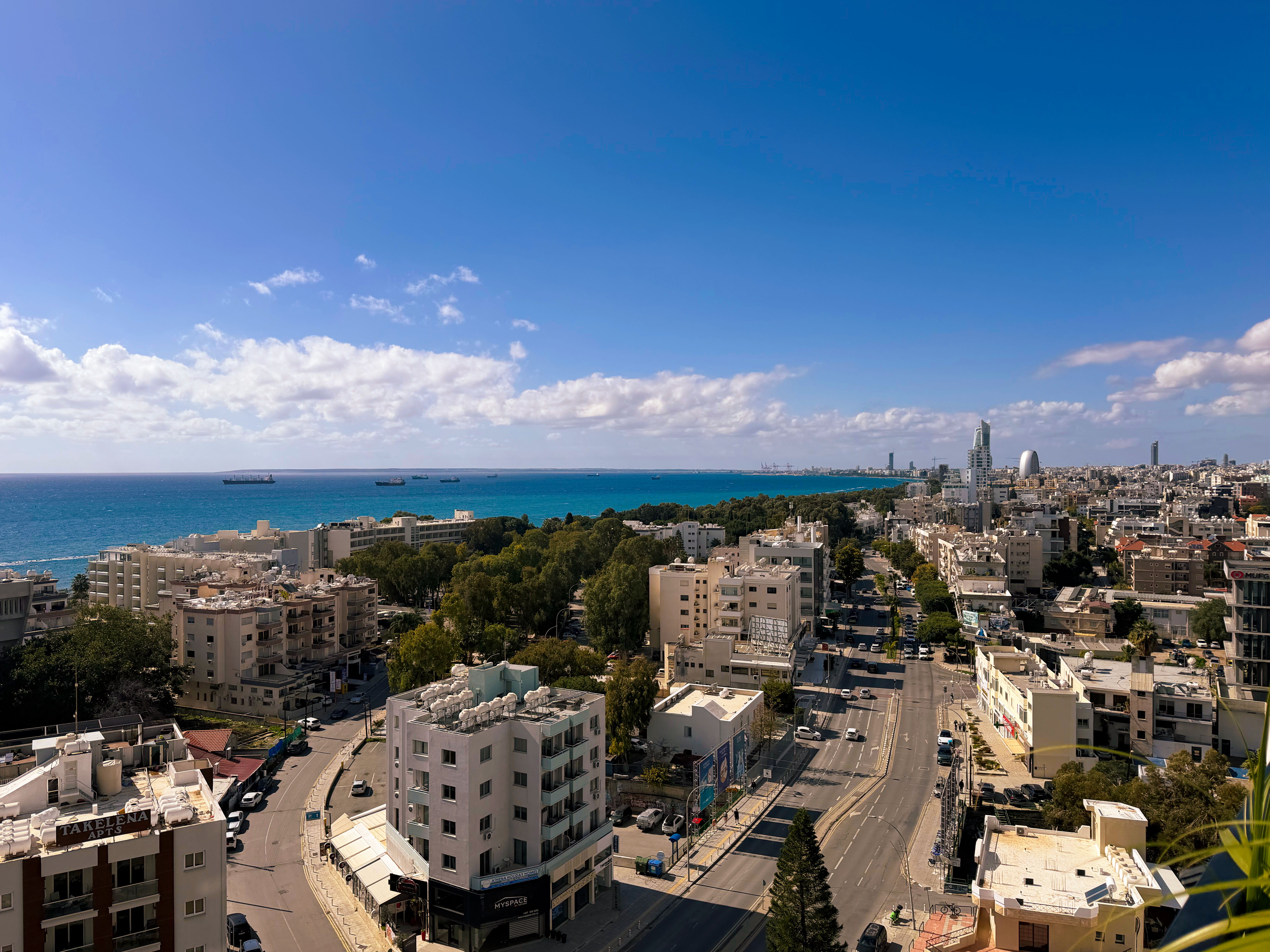 Limassol harbor, Cyprus